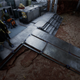 The only ramp in the entire base. The rest is stairs.
